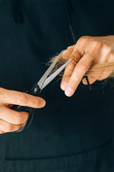 Our hairstylists at Mooi Salon and Spa in Tampa, Florida, believe your hair will look shinier and healthier with regular trims.