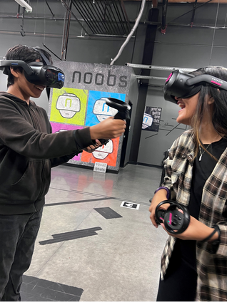 the classic escape room with a twist: it's in VR & none of it is real!