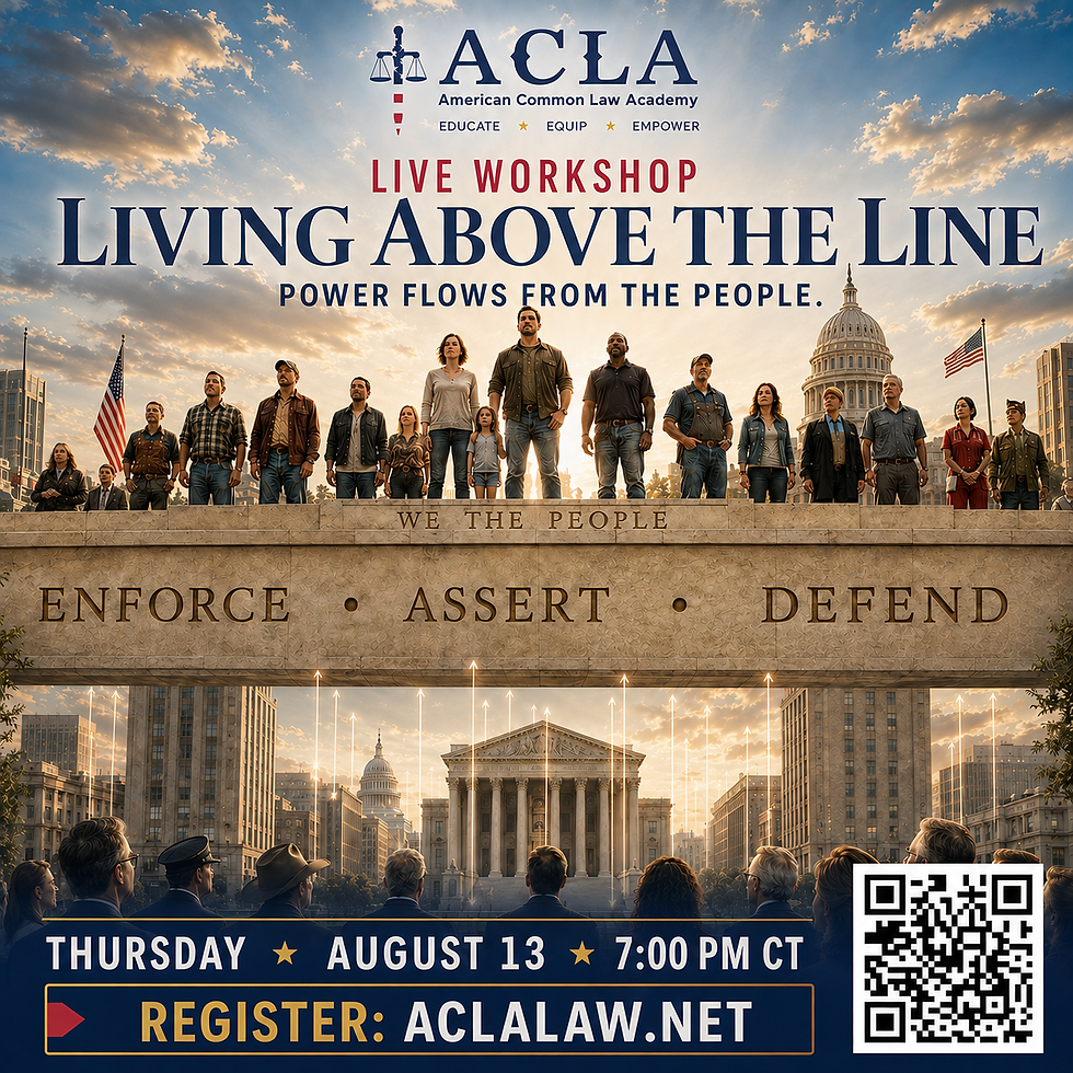 Defend, Assert & Enforcing Rights- What it Means to Stand Up: Living Above the Line