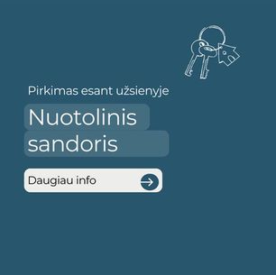 NT sandoris negrįžtant į Lietuvą: kaip parduoti ar pirkti nuotoliniu būdu