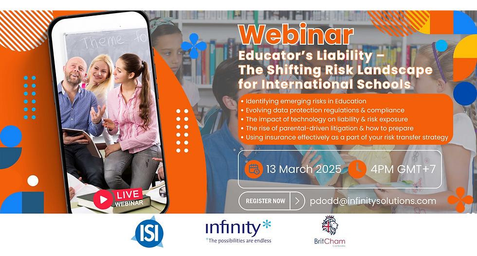 BritCham Webinar - Educator's Liability
