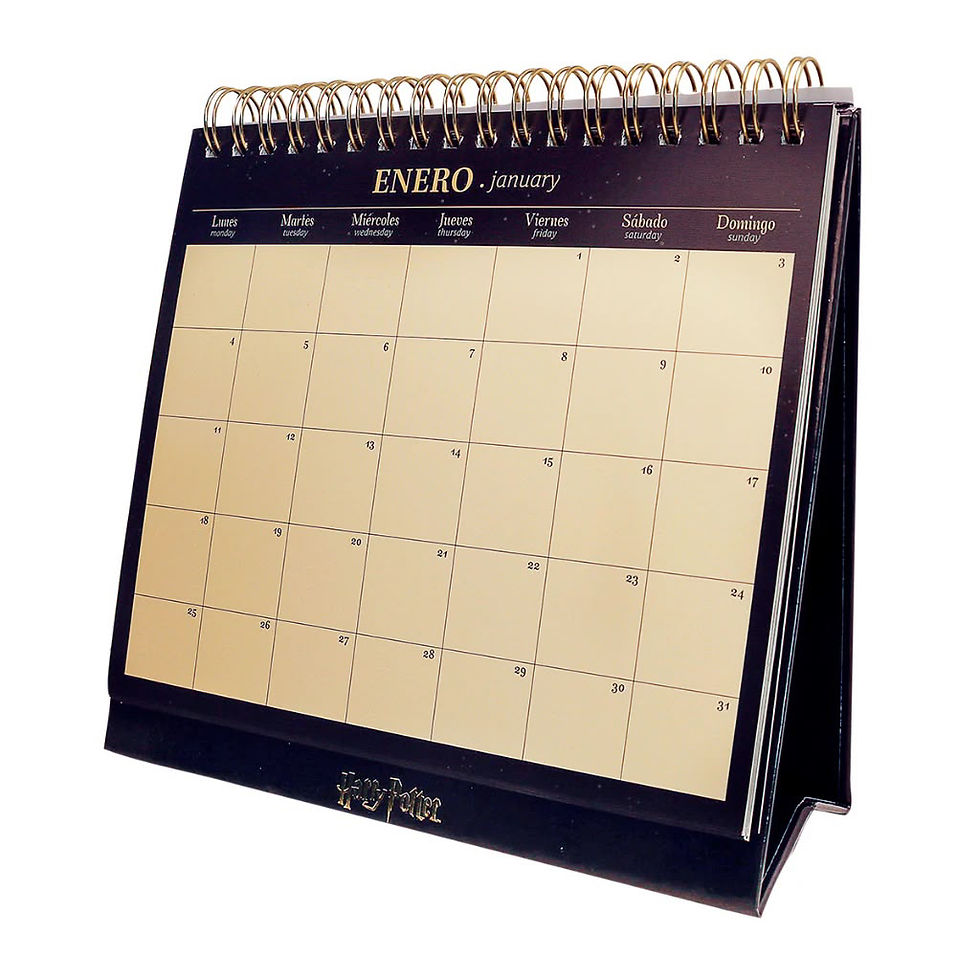 Miniatura: Calendario de escritorio Harry Potter - Mooving