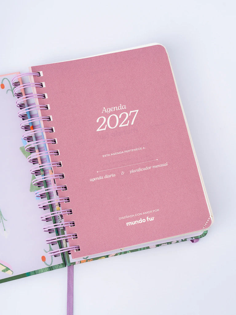 Miniatura: Agenda semanal LAND 12 × 17 cm - Mundo FW (preventa)