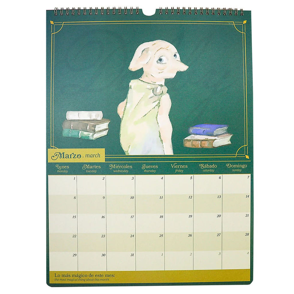 Miniatura: Calendario de pared 30x40 Harry Potter - Mooving