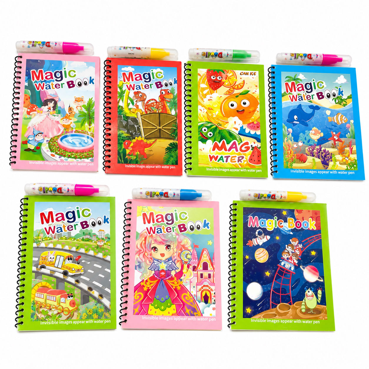 Libro mágico para pintar con agua