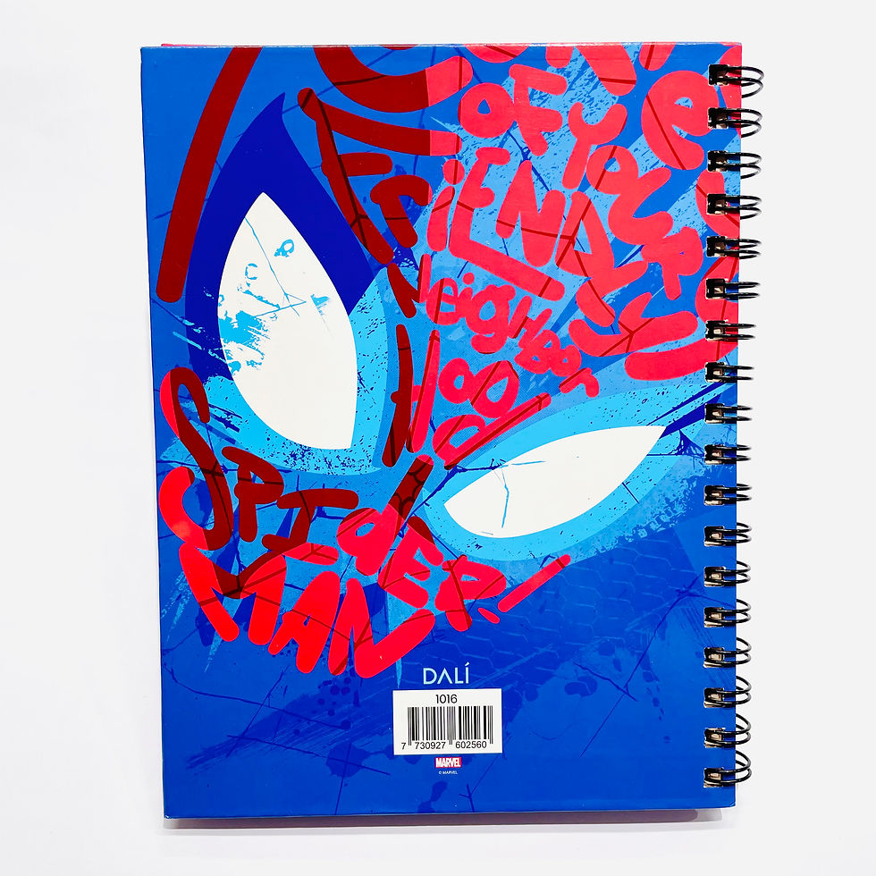 Miniatura: Cuaderno de spider man - DALI