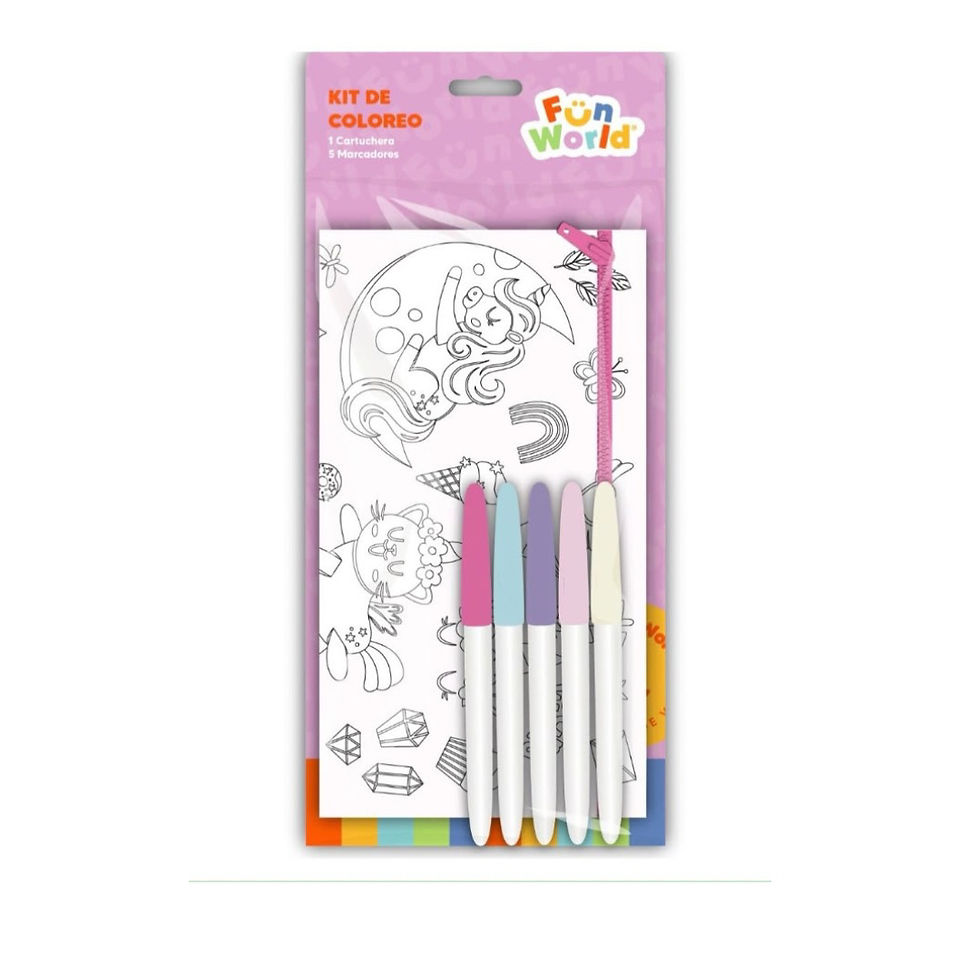 Miniatura: Kit para Colorear Cartuchera Rainbow 