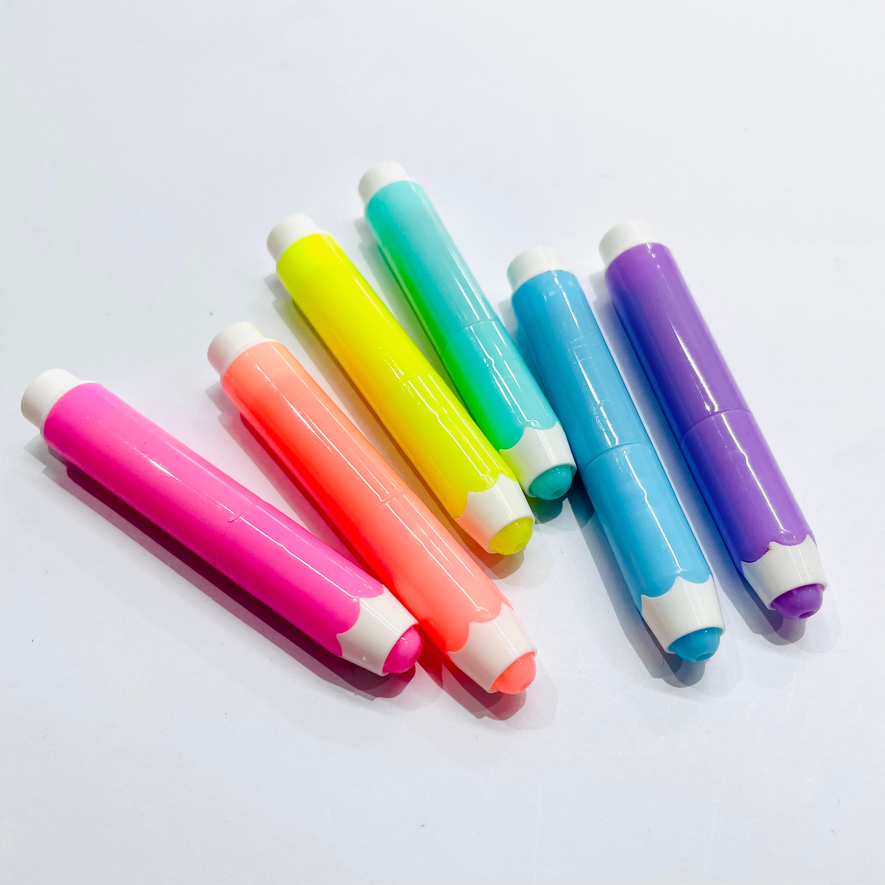 Resaltadores mini de colores x6