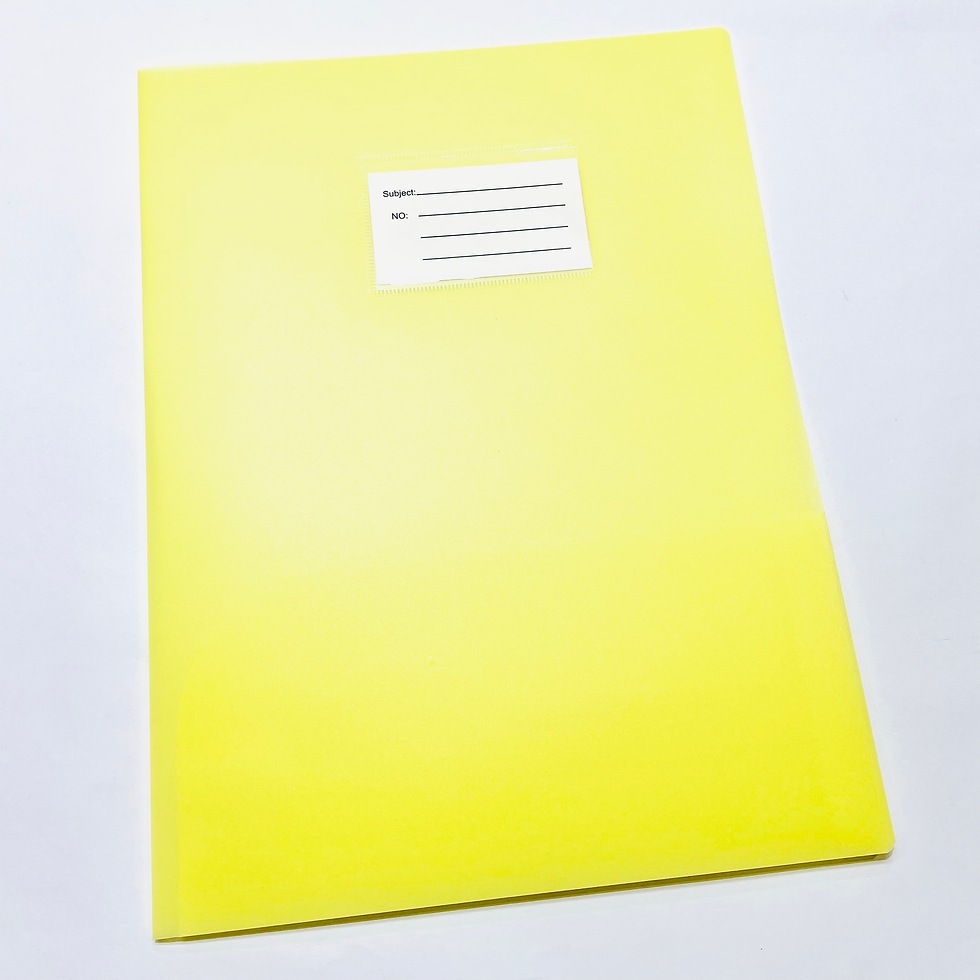 Miniatura: Carpeta A4 PVC - colores pastel