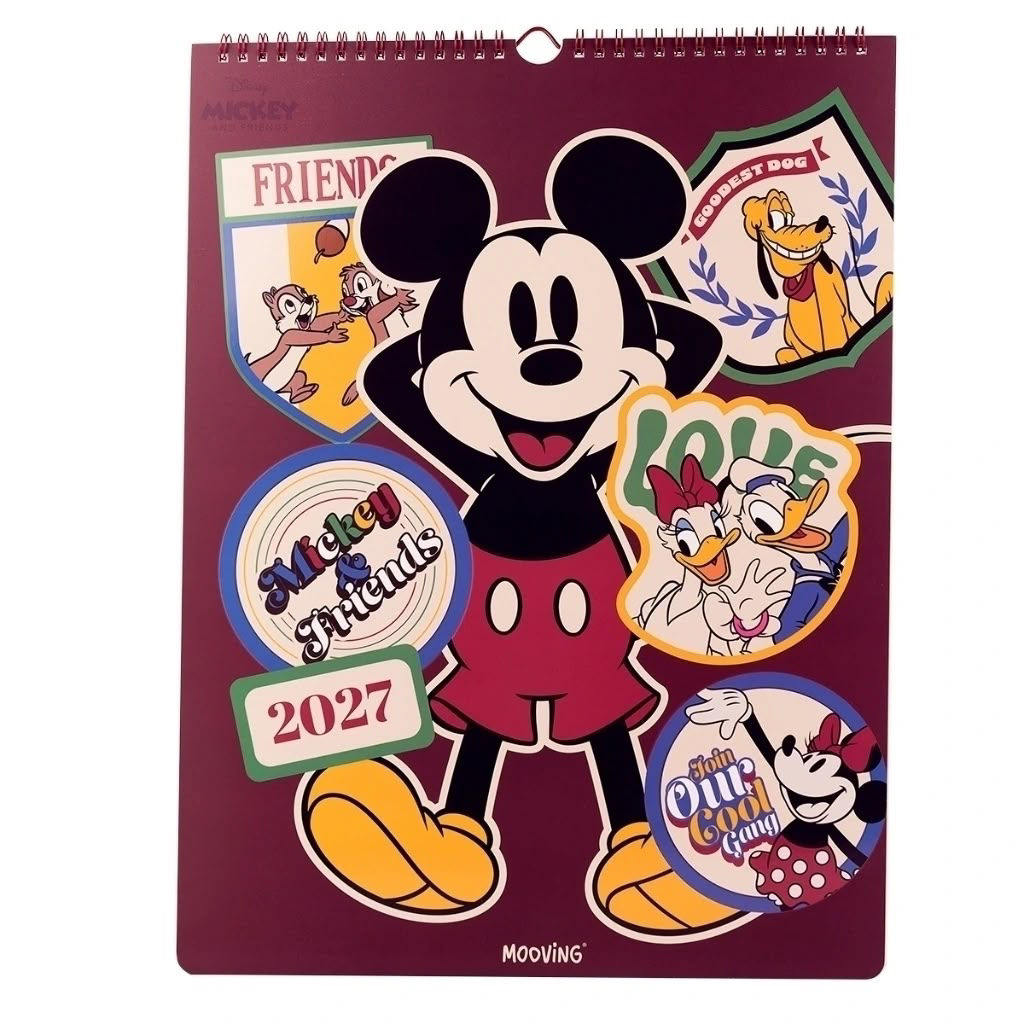 Calendario de pared 30x40 Mickey and Friends - Mooving