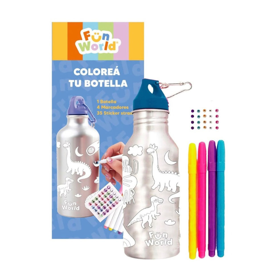 Miniatura: Kit para Colorear + Botella Roar