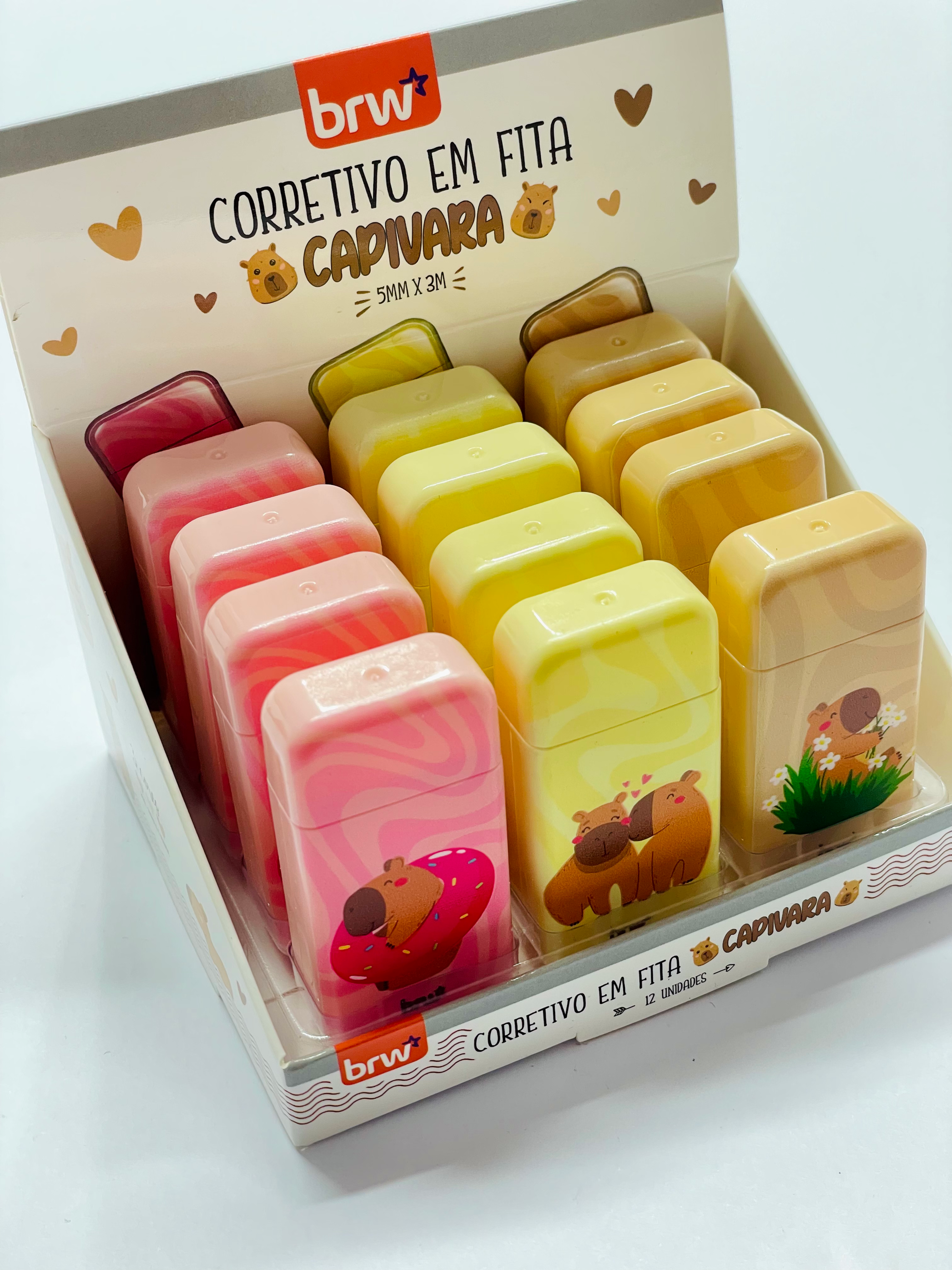 Corrector en cinta diseño capibara - brw 