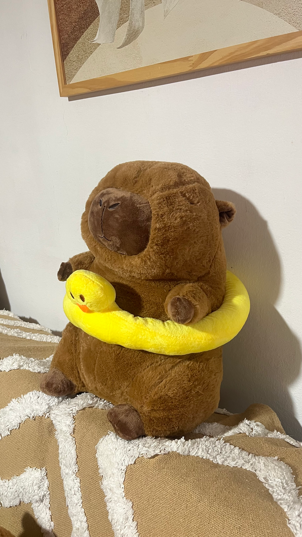 Miniatura: Peluche capibara 40cm + manta OFERTON