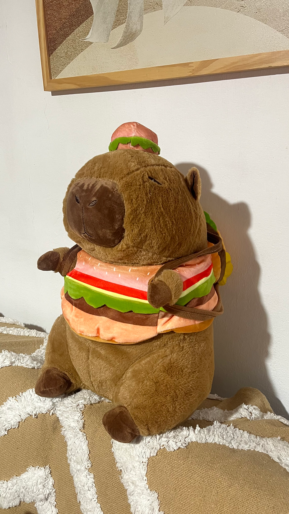 Miniatura: Peluche capibara 40cm + manta OFERTON