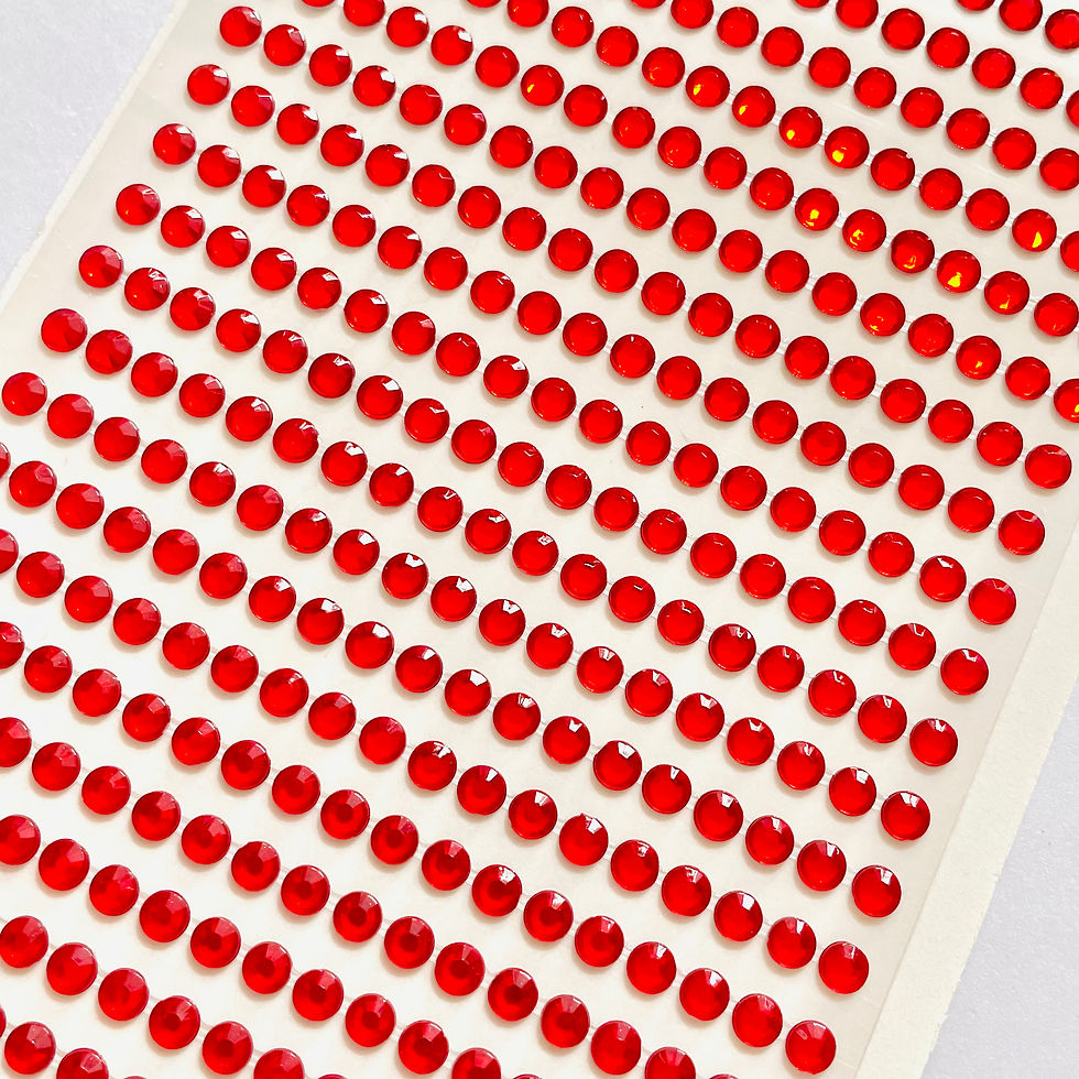 Miniatura: Brillitos Chicos Circulares Rojos