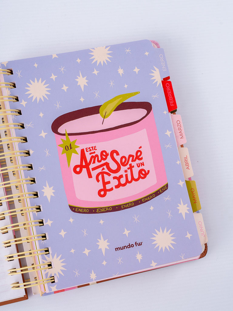 Miniatura: Preventa Agenda DIARIA TREND 16 × 22 cm - Mundo FW
