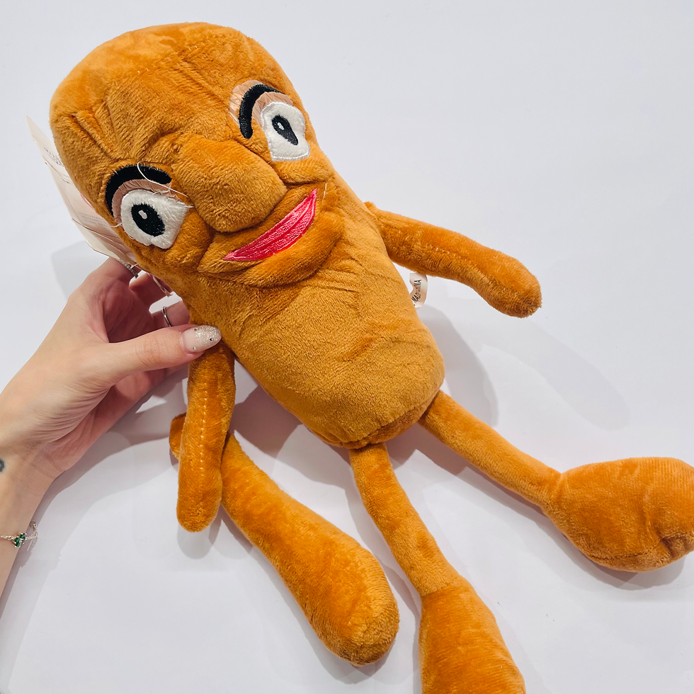 Miniatura: Peluches de personajes brainrot