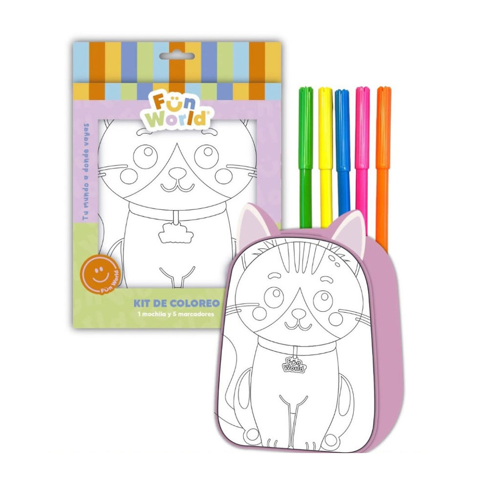 Miniatura: Kit para colorear Mochila Rainbow