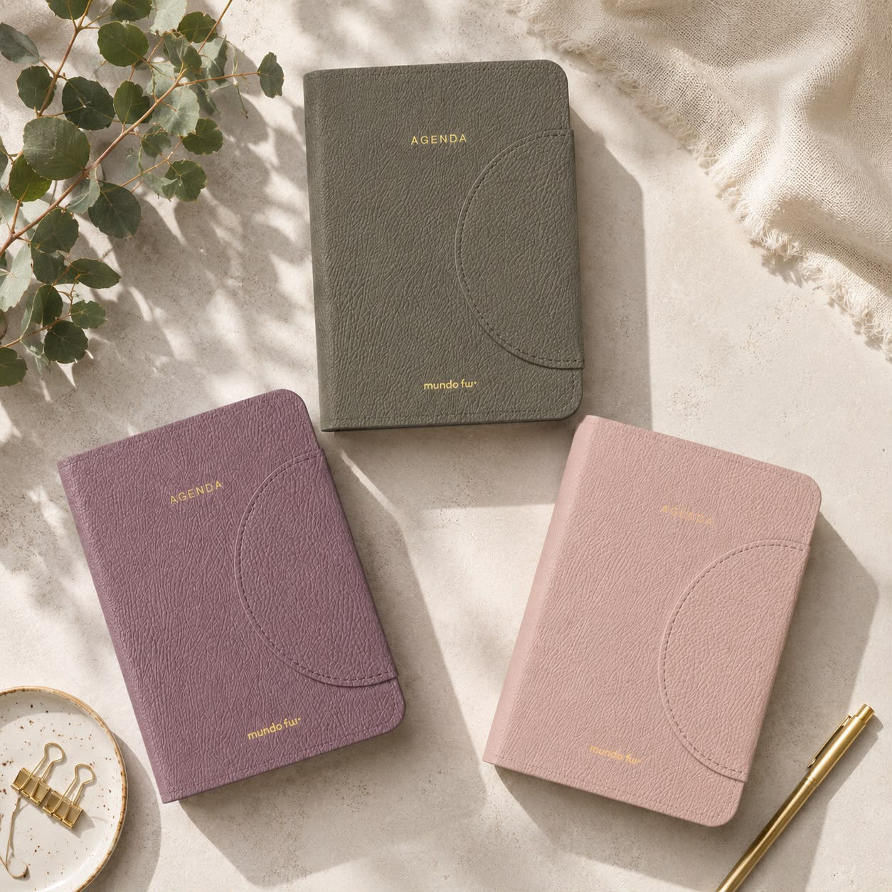 Agenda vista semanal línea TIMELESS 15x21cm - fw