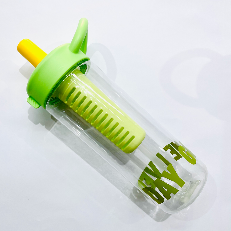 Miniatura: Botella plástica con infusor - 600ml 