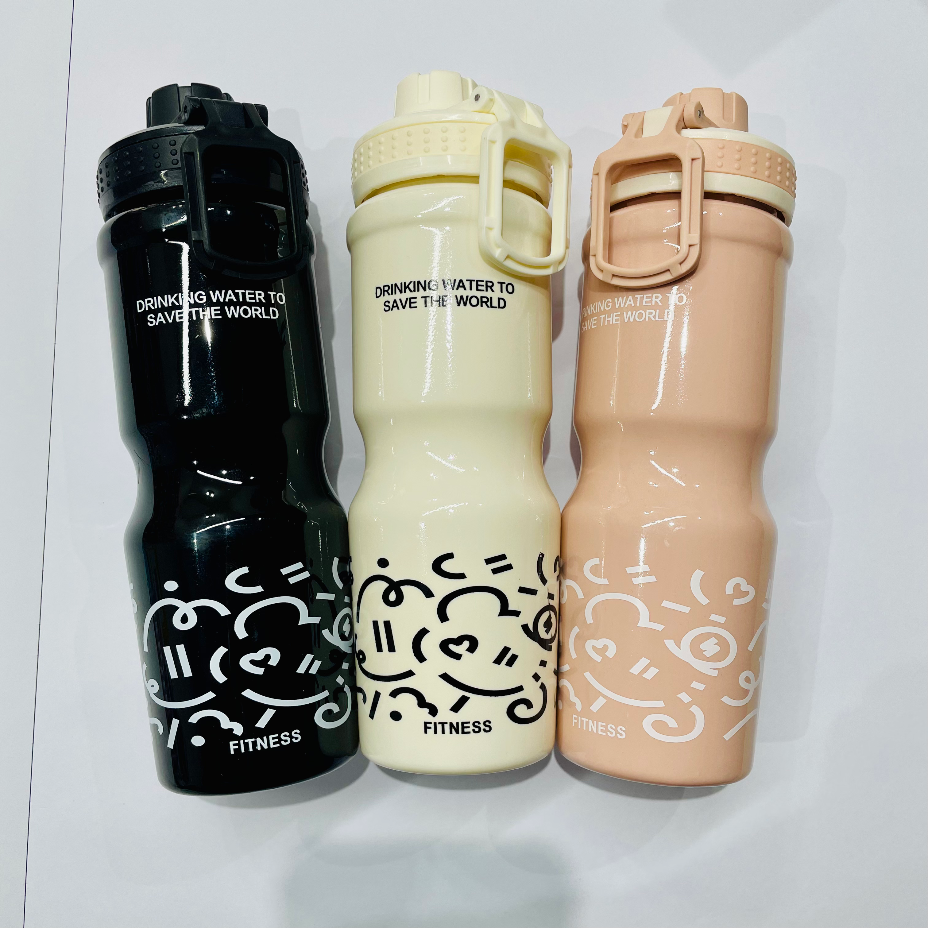 Botella fitness cute