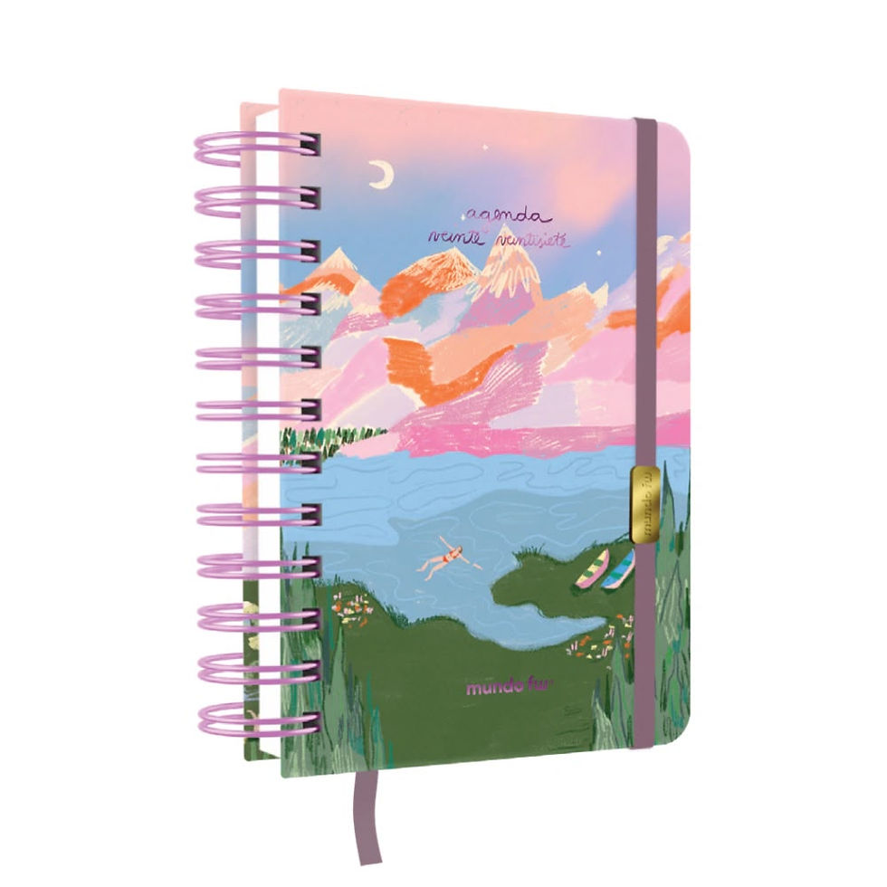 Miniatura: Agenda vista diaria línea LAND 12x17cm - fw