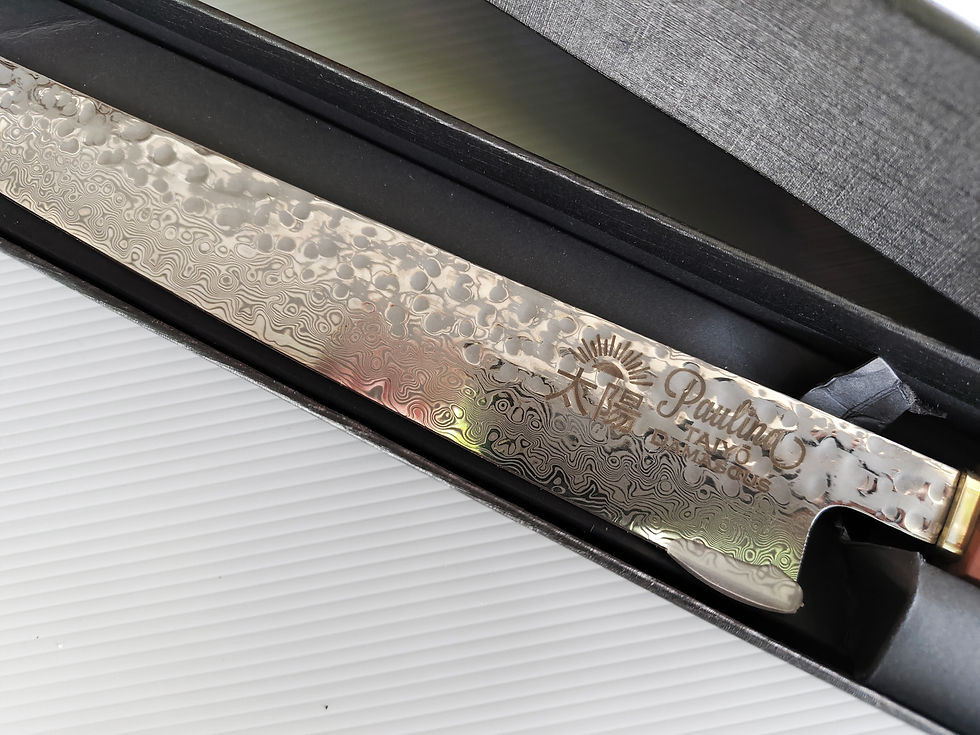 Thumbnail: Taiyō 太陽 10.6" Sakimaru carbon steel