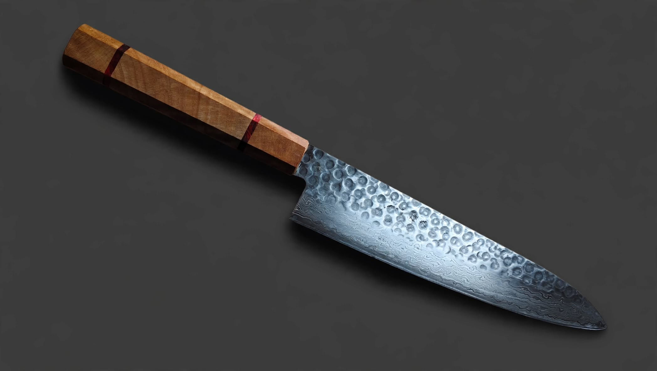 Seisuke AUS10 45 Layer Damascus Gyuto 210mm