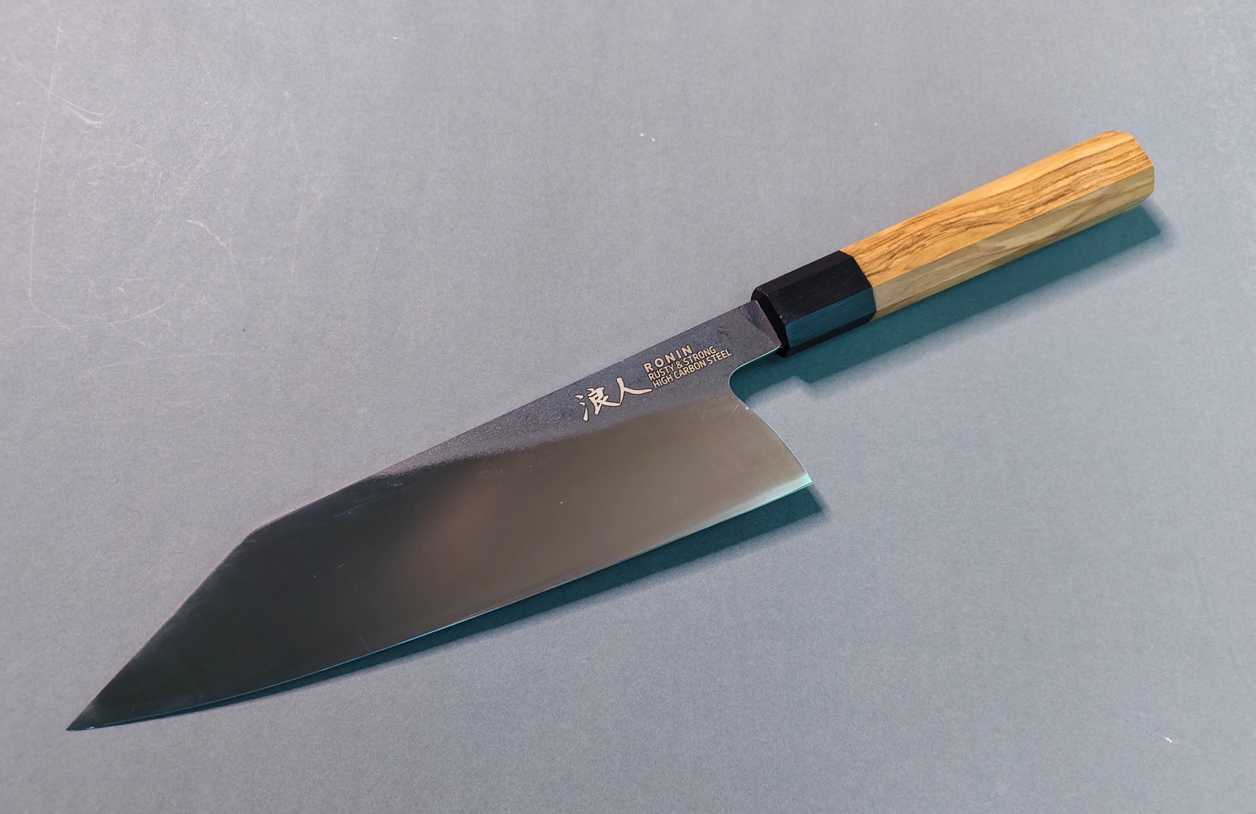 Ronin 浪人 8" Kiritsuke , High Carbon Steel