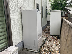  熊本　エコキュート工事/合志市