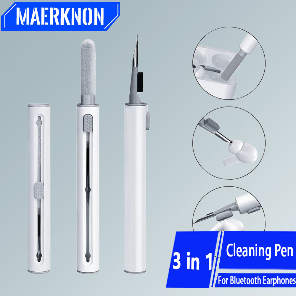 Cleaner Kit Bluetooth Earphones Cleaning Pen Wireless Earbud Cleaning Tool For A