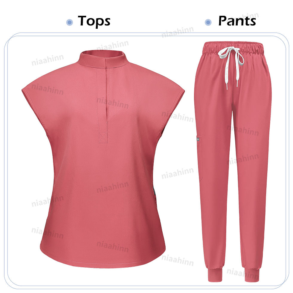 Thumbnail: Jogger Sets Hospital Wholesale Scrubs Uniforms Nurse Short Sleeve Nursing Scrubs