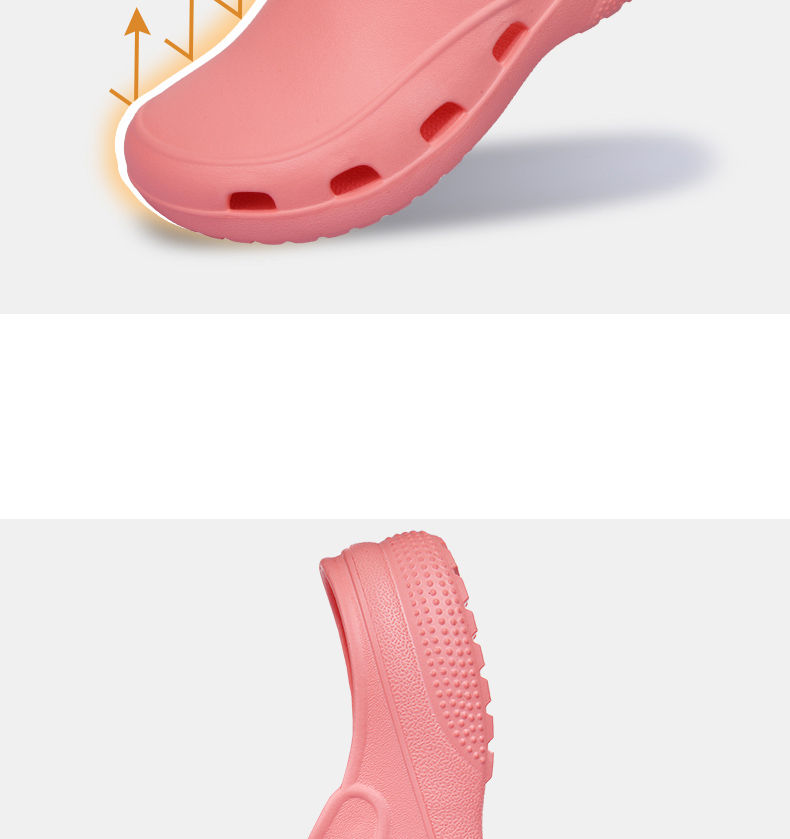 Thumbnail: Medical Scrub Clogs Nurse Garden Shoes Arch Support House Slippers Sandals Breat