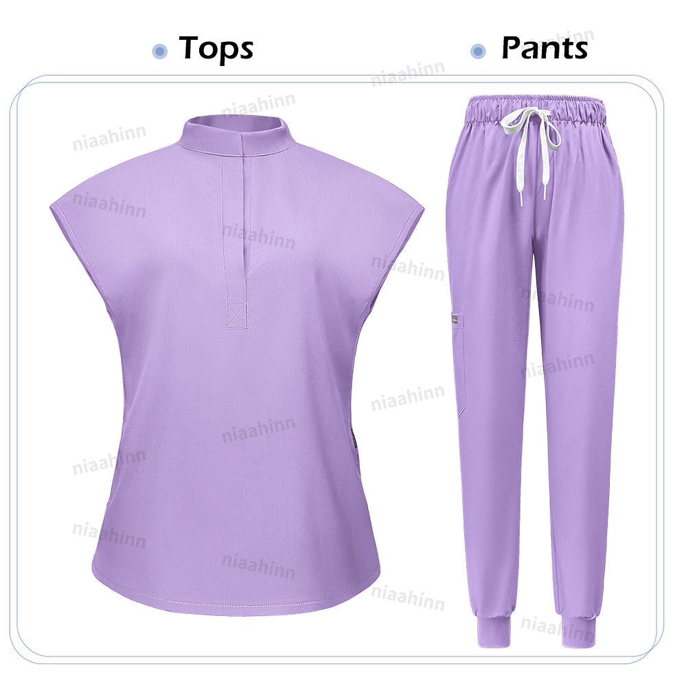 Thumbnail: Jogger Sets Hospital Wholesale Scrubs Uniforms Nurse Short Sleeve Nursing Scrubs