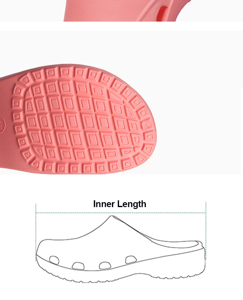 Thumbnail: Medical Scrub Clogs Nurse Garden Shoes Arch Support House Slippers Sandals Breat
