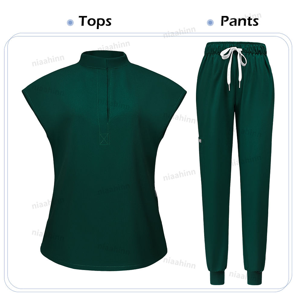 Thumbnail: Jogger Sets Hospital Wholesale Scrubs Uniforms Nurse Short Sleeve Nursing Scrubs