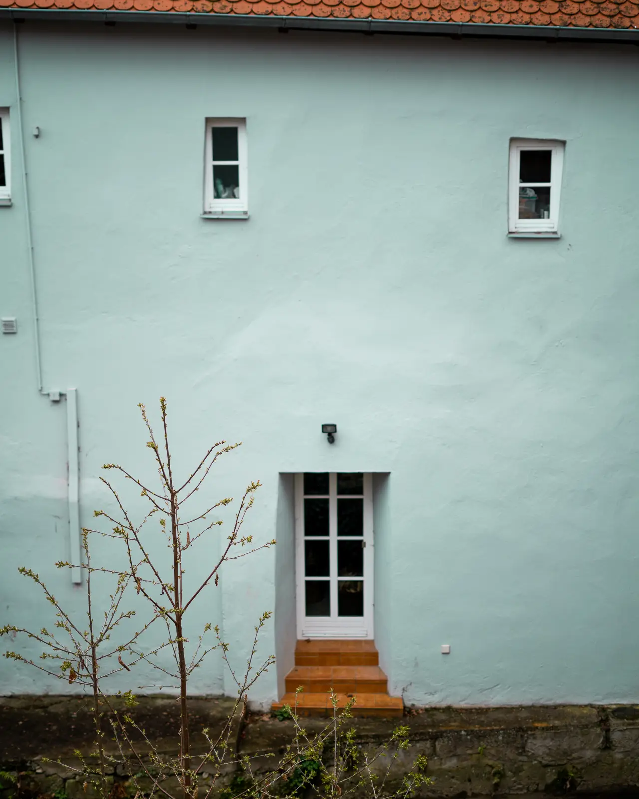 Green/Blue House in Nördlingen, Germany