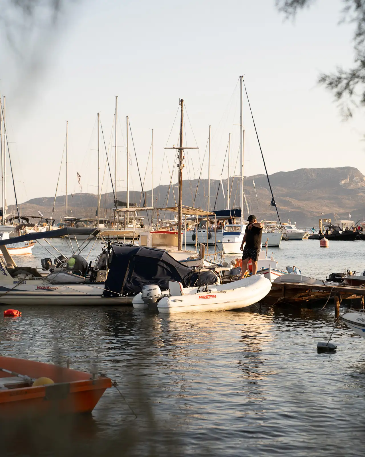 Port of Adamantas, Milos - Greece