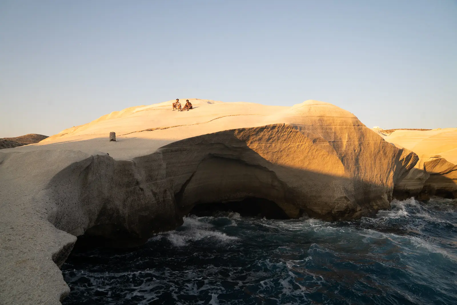 the moon beach at Sarakiniko, Milos - Greece