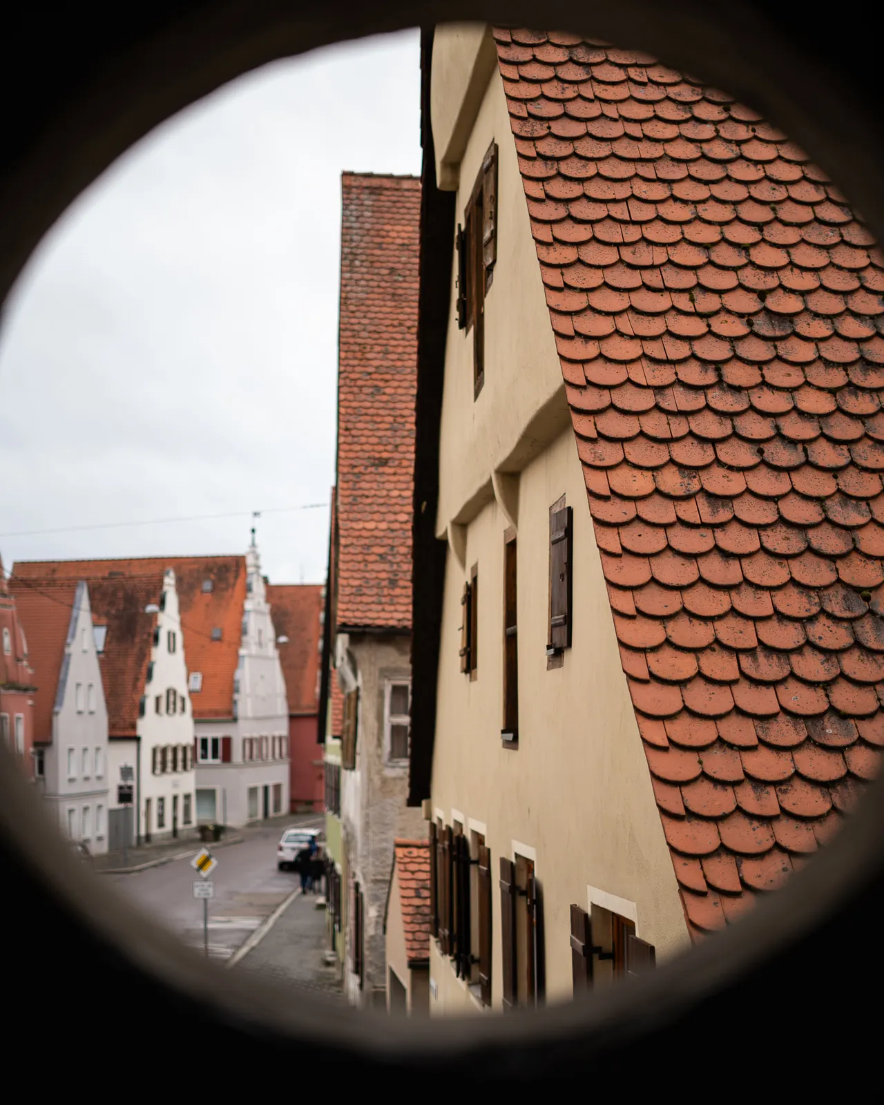 German houses in Nördlingen