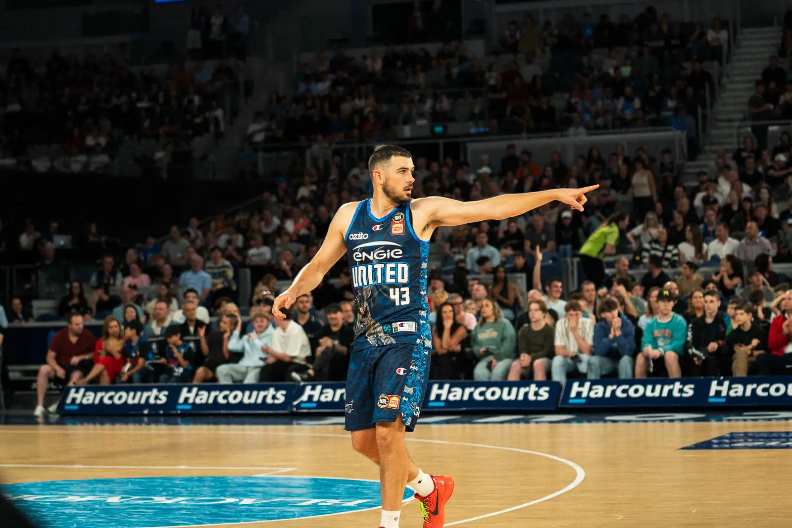 chris goulding for melbourne united pointing