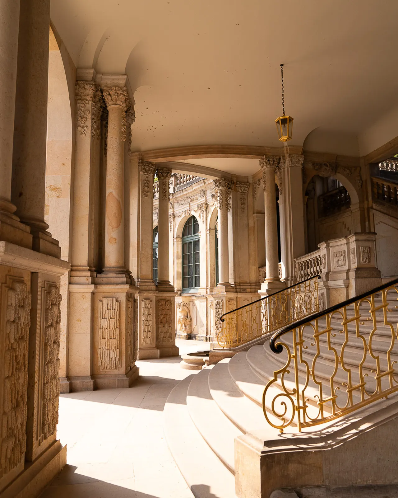 interior architecture of wallpavillon at zwinger palace in dresden, germany photographed using sony alpha 7iii