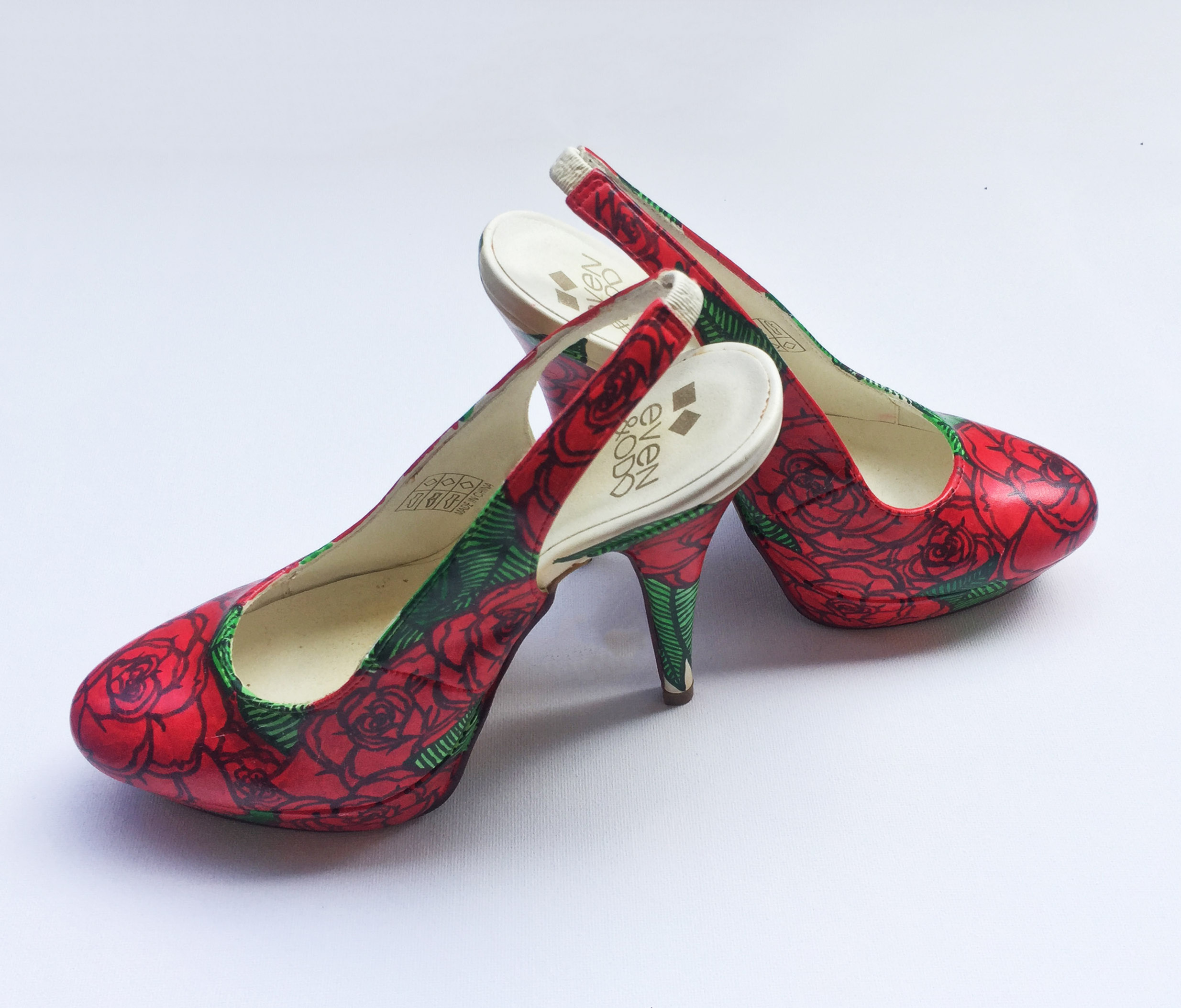 Roses shoes