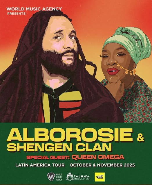 Alborosie y Queen Omega