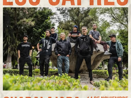 La mítica banda Los Cafres confirma show en la Perla Tapatía en noviembre