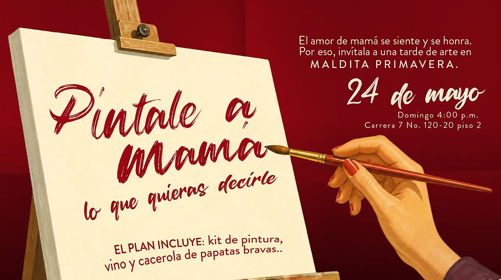 🌹 Arte & Vino: por mamá