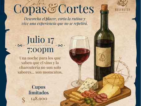 Entre Copas y Cortes: el arte de maridar vino y charcutería en Descortés