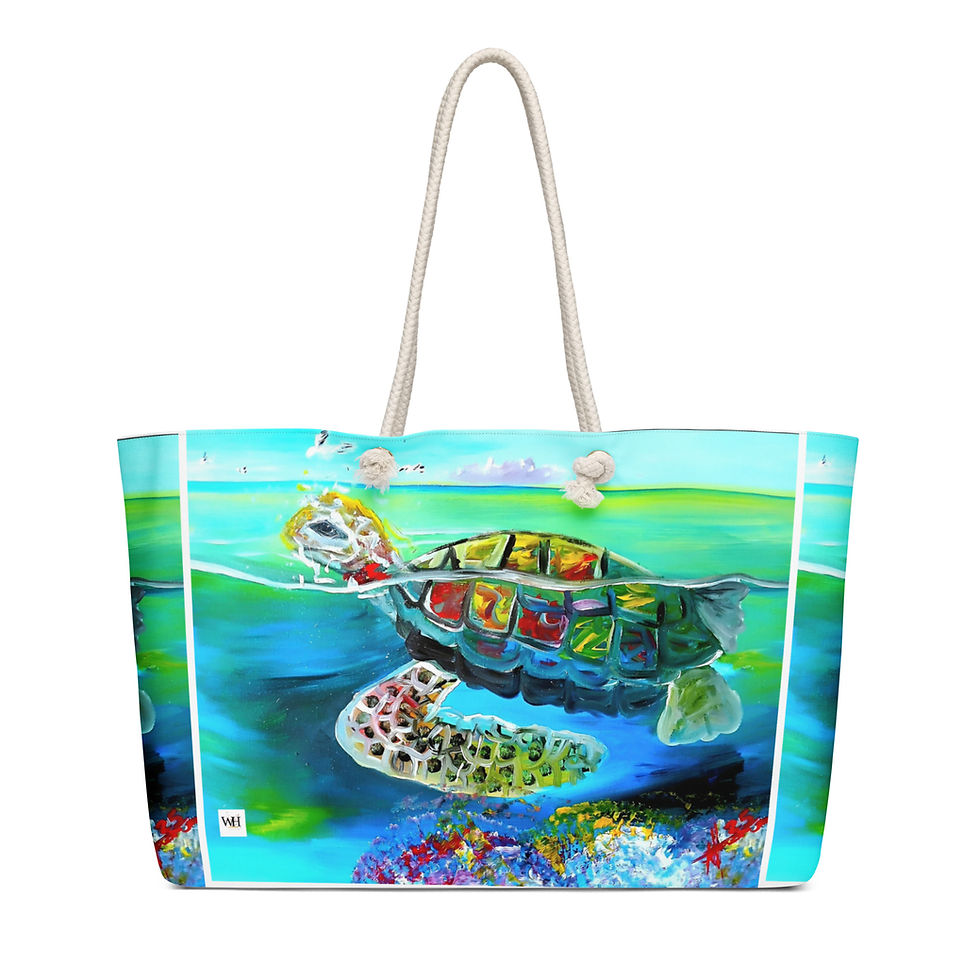 Thumbnail: TCI TURTLE Oversized weekender bag