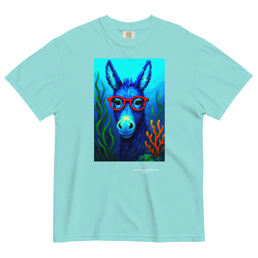 Thumbnail: Donkey Unisex garment-dyed heavyweight t-shirt copy copy copy