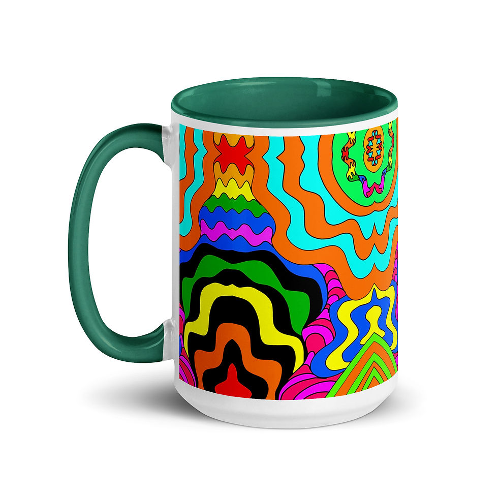 Thumbnail: Drippy Mug with Color Inside